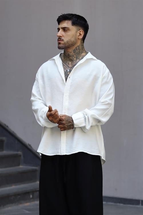 Basic Oversize Gömlek