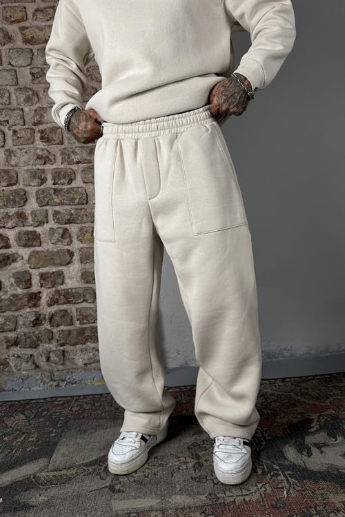 Bej Oversize Set