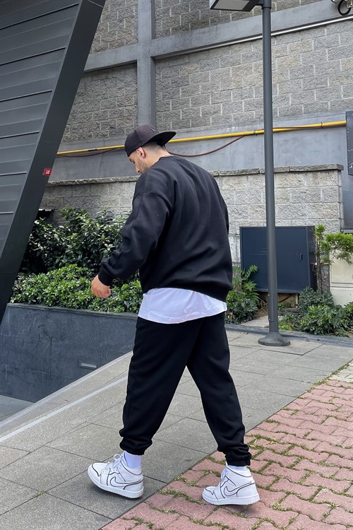 Black tracksuit