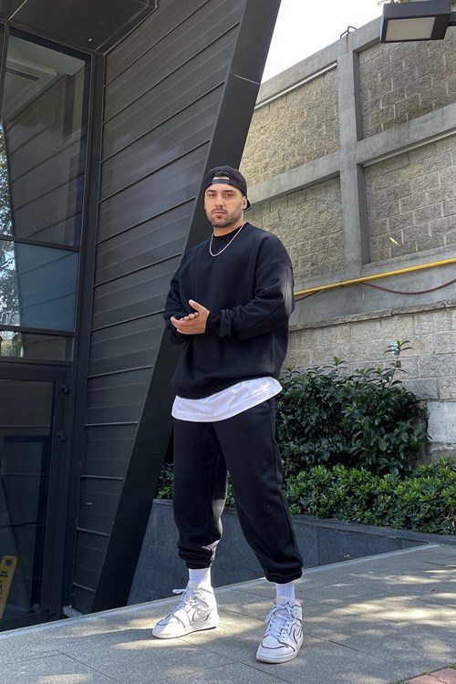 Black tracksuit