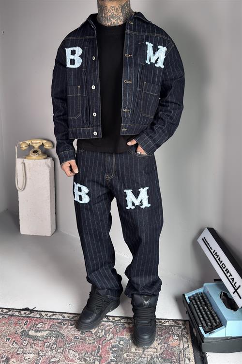 Blue Monogram Set