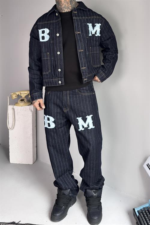 Blue Monogram Set