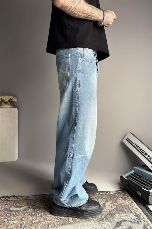 Blue Wave Baggy Pantolon