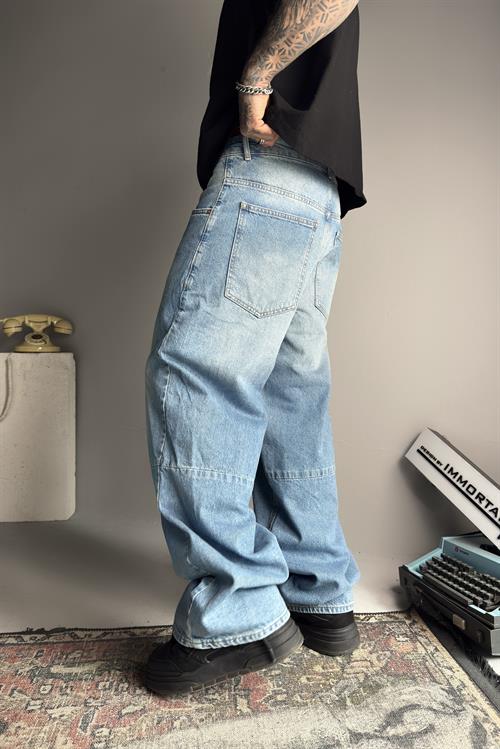 Blue Wave Baggy Pantolon