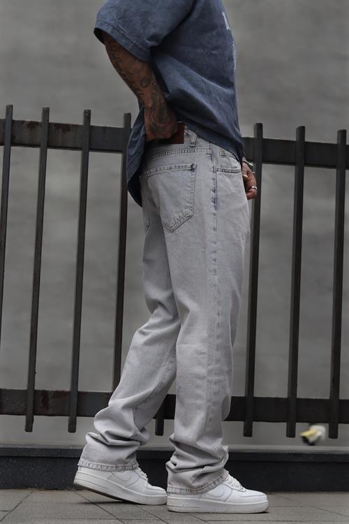 Buz mavi baggy jean