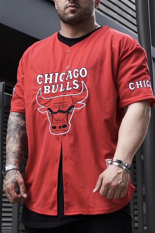 Chicago bulls kırmızı gömlek