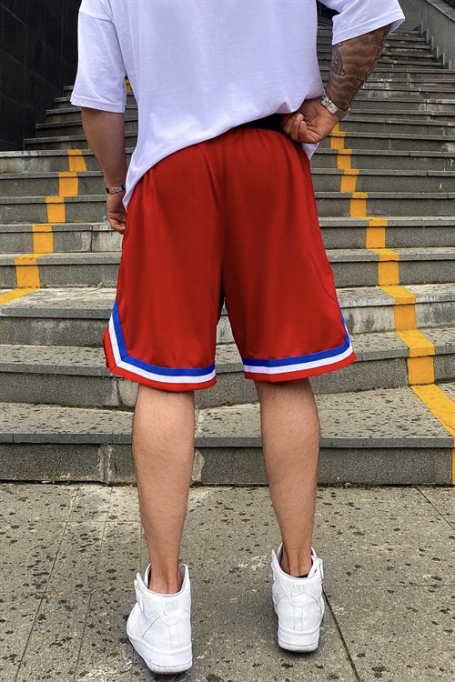 Clippers kırmızı bball şort