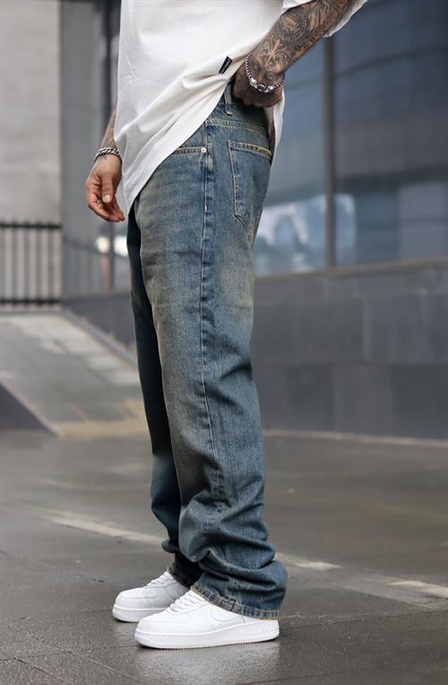 Dokulu baggy pantolon