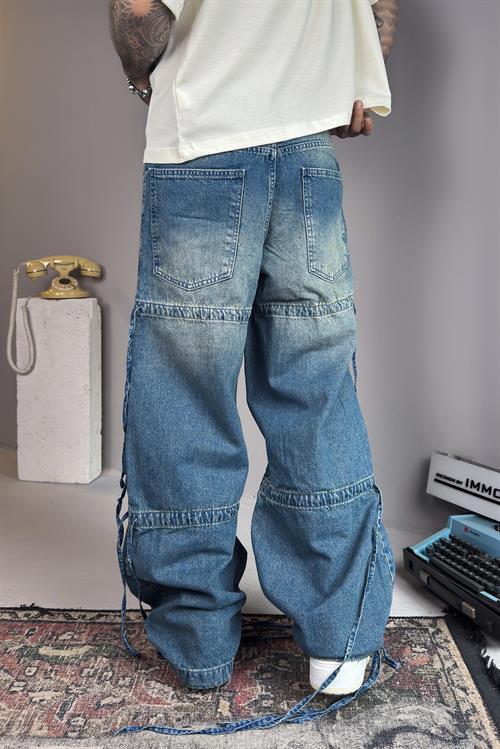 Double Pocket Baggy Jean