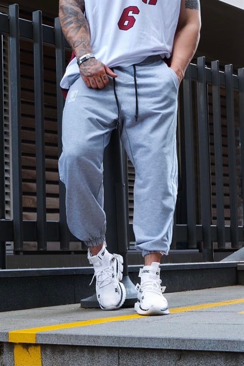 Dr studio greymelang long fit eşofman