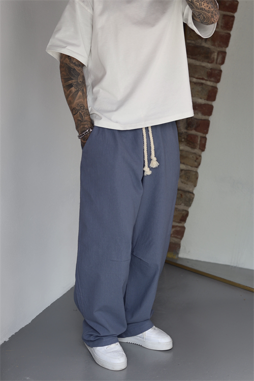 Dust Blue Baggy Pantolon