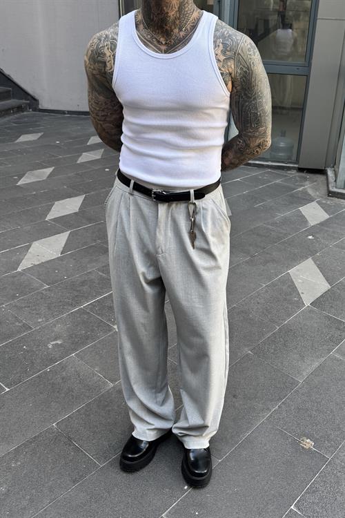 Ekstra Baggy Kumaş Pantolon