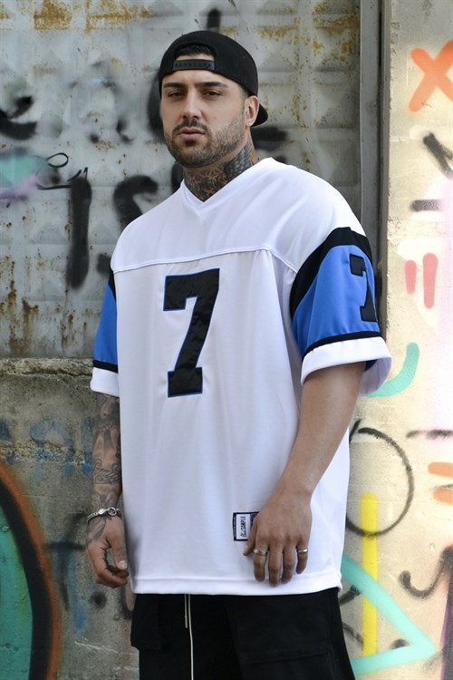 Elway white seven oversize forma