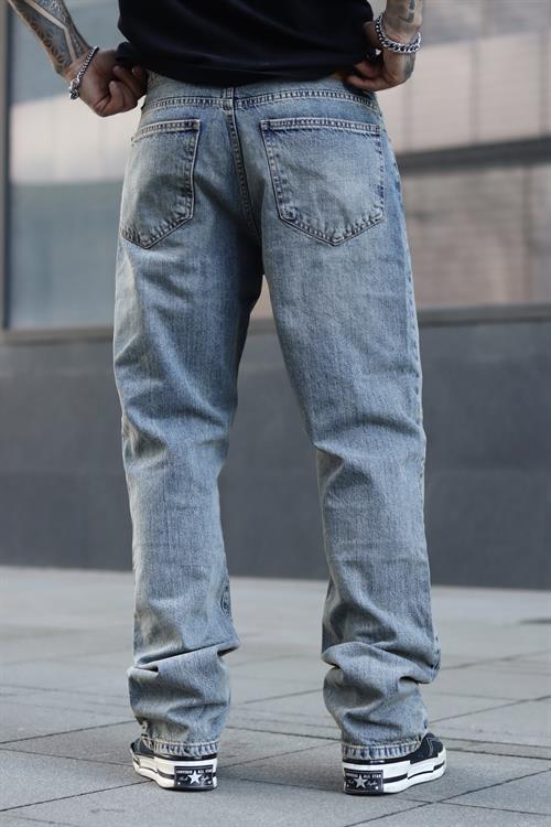 Eskitme tasarım baggy pantolon