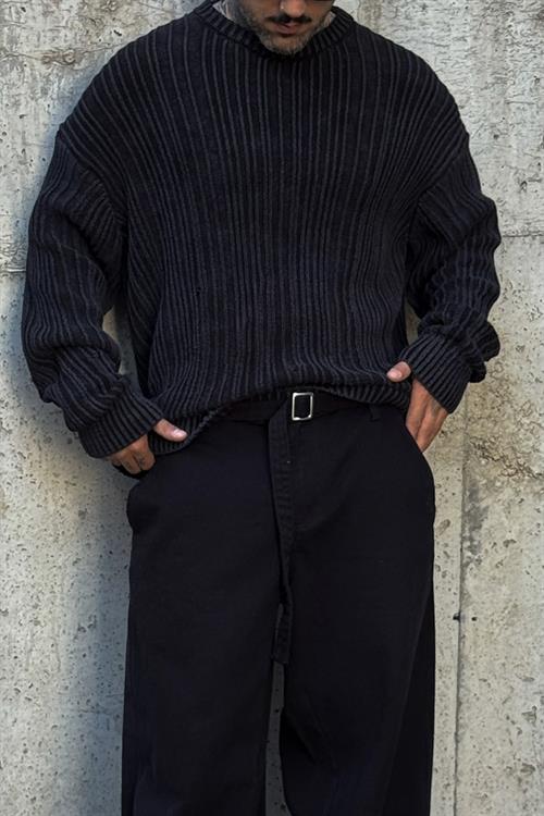 Fitilli Heayv Oversize Kazak
