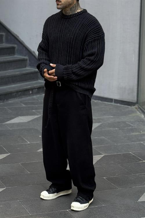 Fitilli Heayv Oversize Kazak
