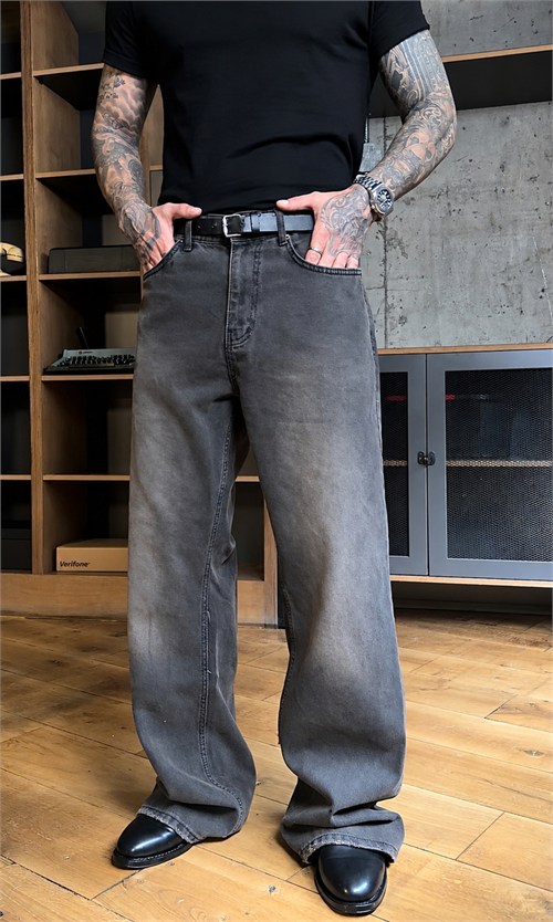 Flared Fit Brown Jean