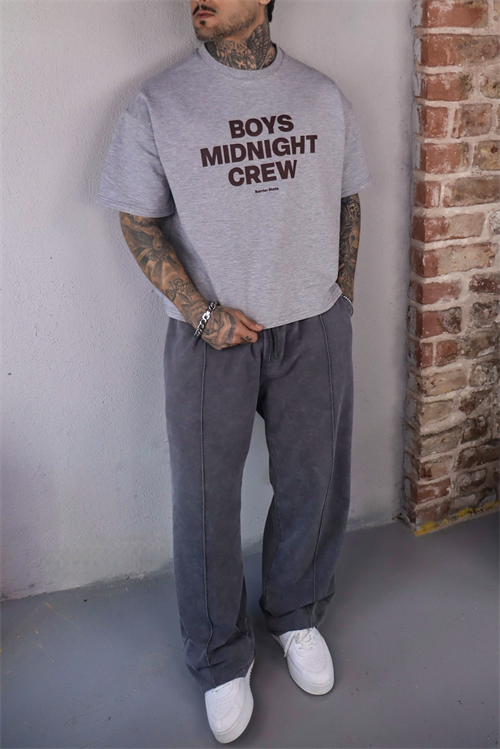 Greymelange Oversize Tshirt