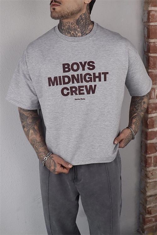 Greymelange Oversize Tshirt