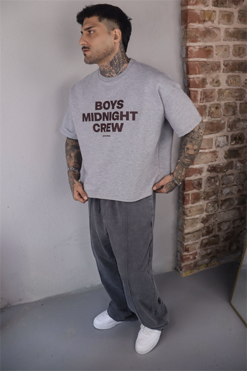 Greymelange Oversize Tshirt