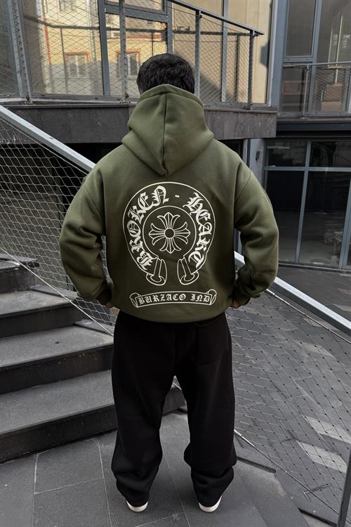 Haki Burzaco oversize hoodie