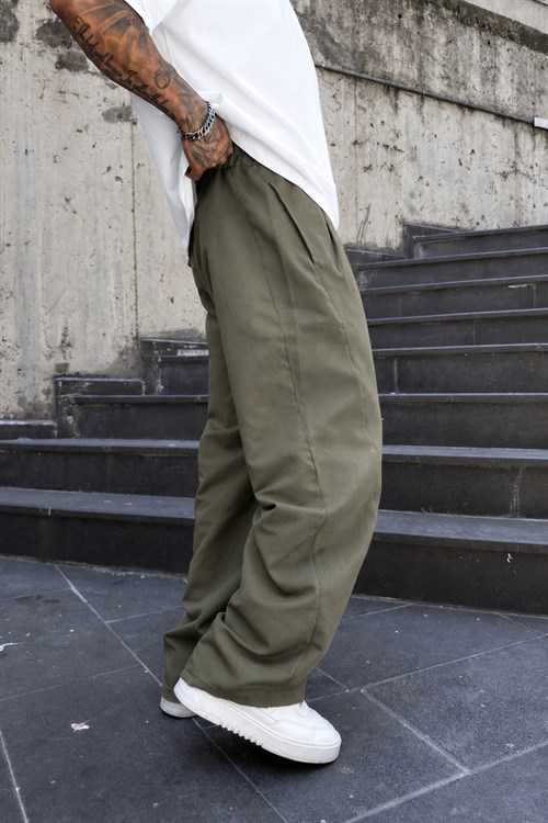 Haki Ekstra Baggy Pantolon