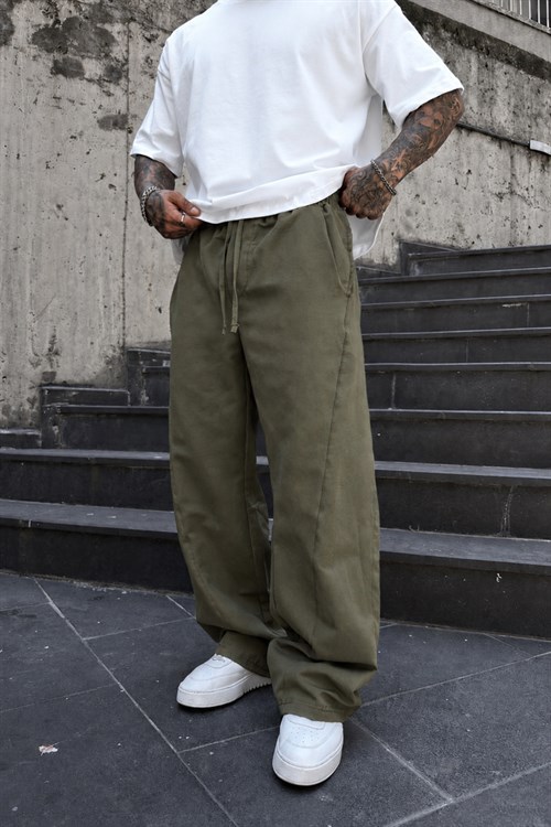 Haki Ekstra Baggy Pantolon