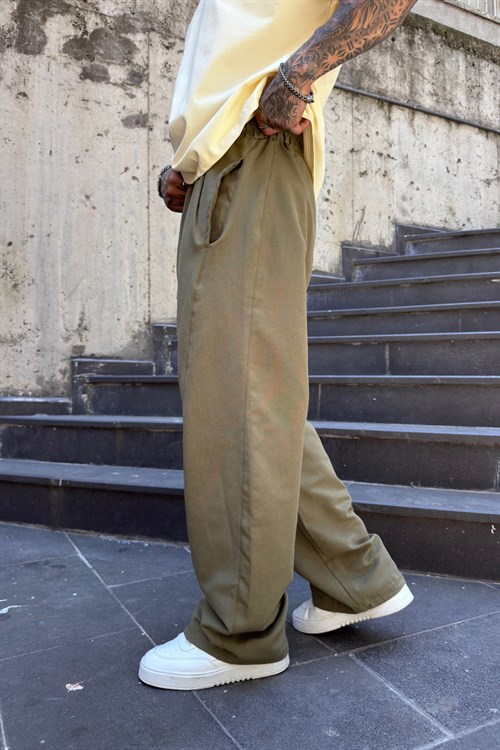 Haki Ekstra Baggy Pantolon