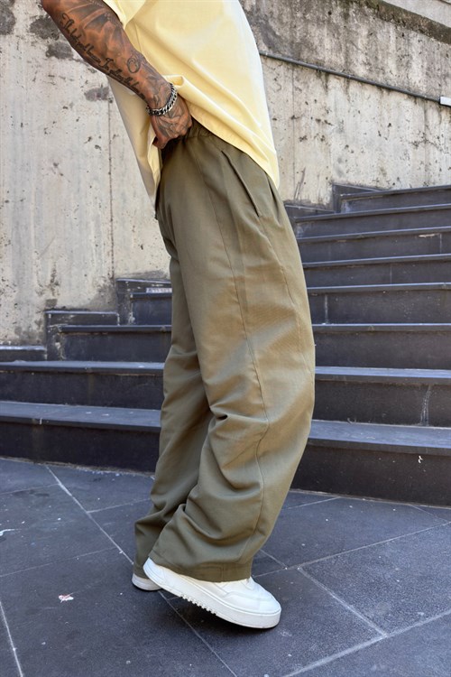 Haki Ekstra Baggy Pantolon