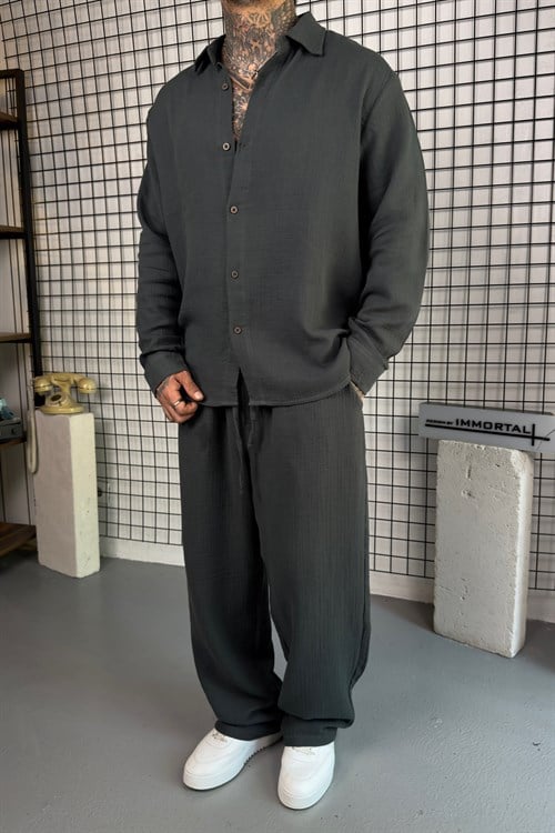 Haki Oversize Takım