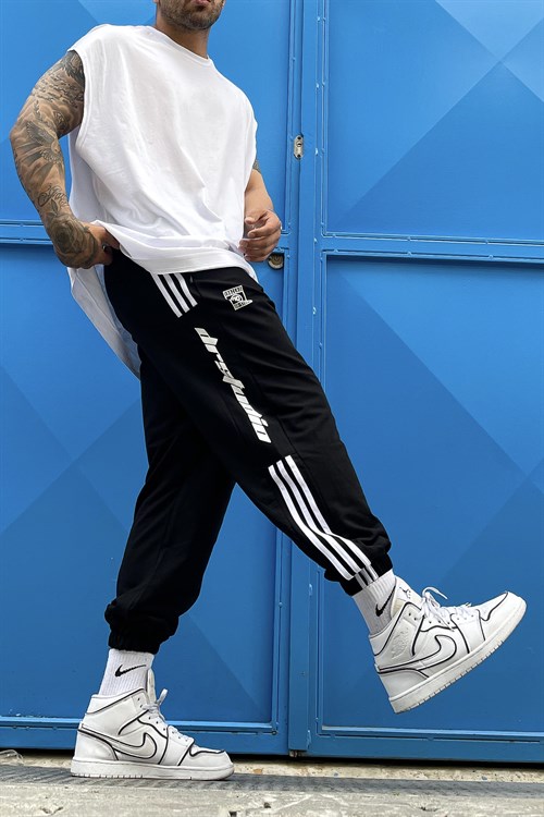 half baggy Sweatpants