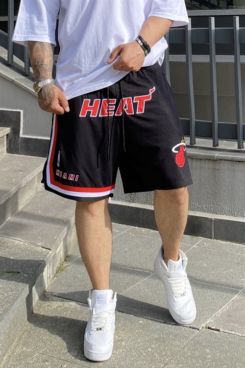 heat bball siyah short