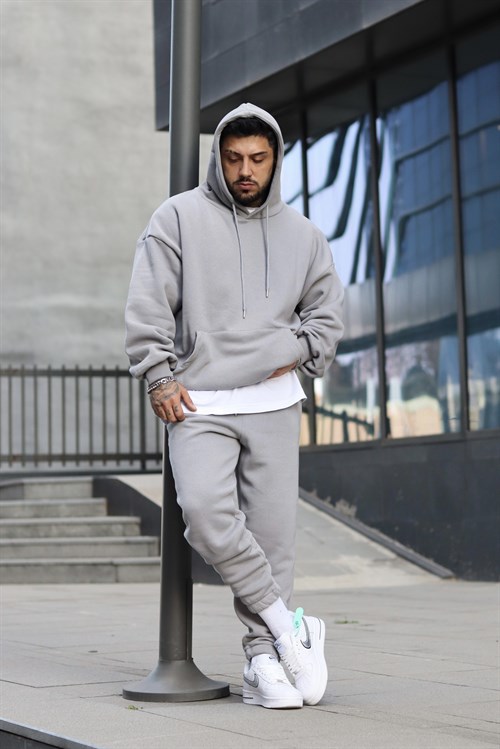 ice gri oversize takım