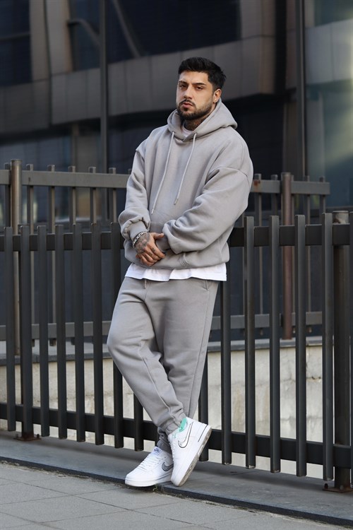 ice gri oversize takım
