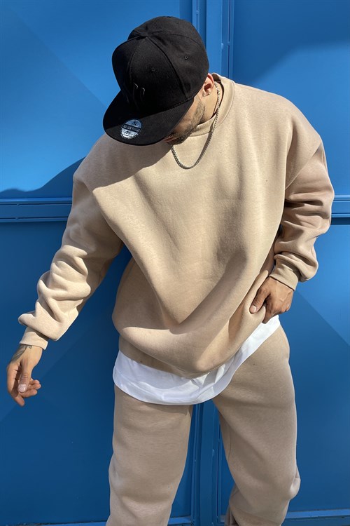 icebeige track suit