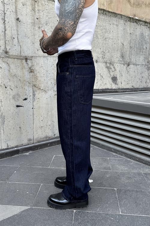 İndigo Baggy Pantolon