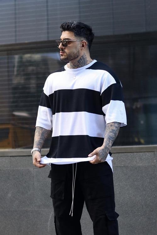 Kalın çizgili tshirt