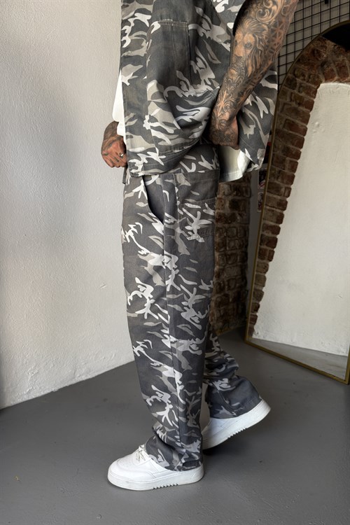 Kamuflaj Oversize Takım