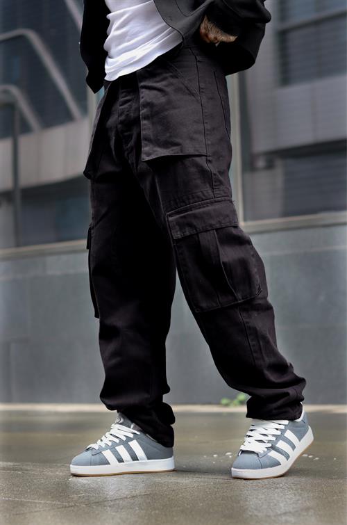 Kargo baggy kot pantolon