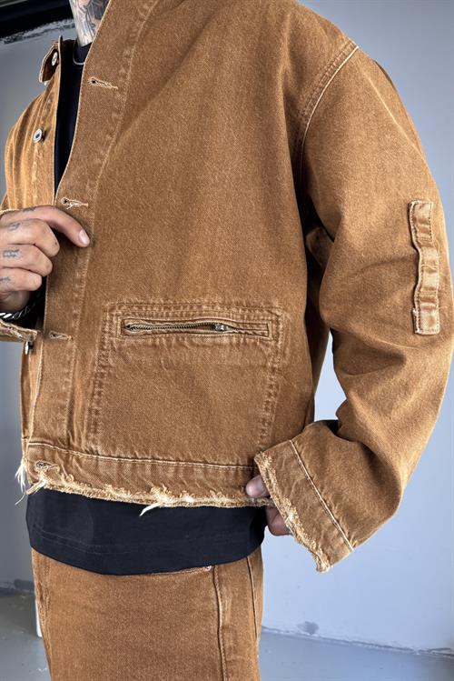 Kiremit Retro Oversize Takım