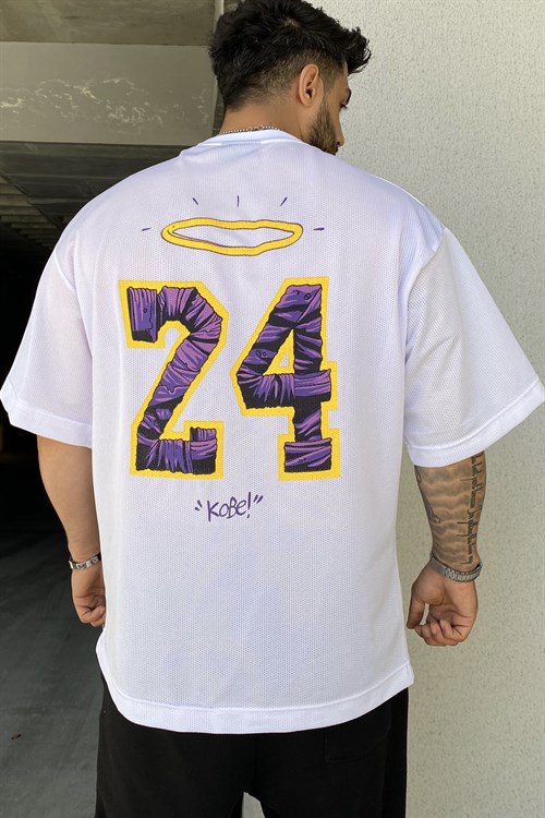 kobe 24 beyaz forma