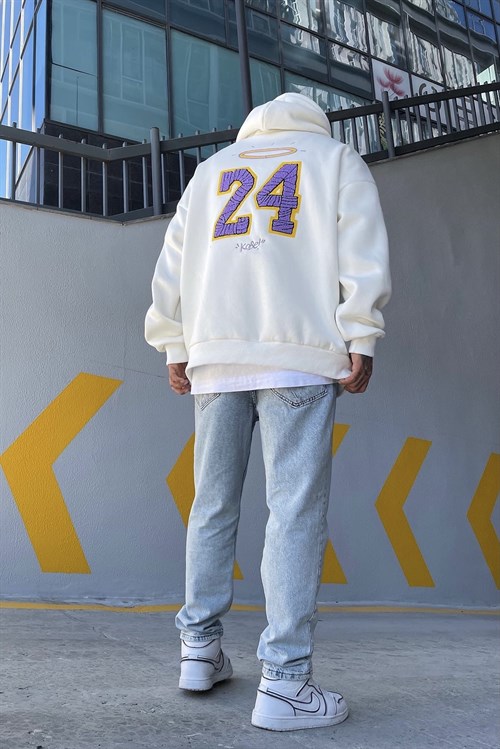 Kobe24 broken oversize hoodie