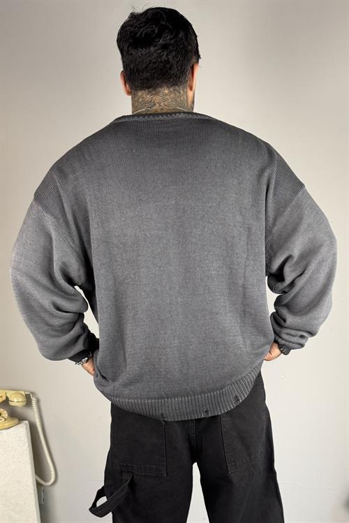 Kül Oversize Triko