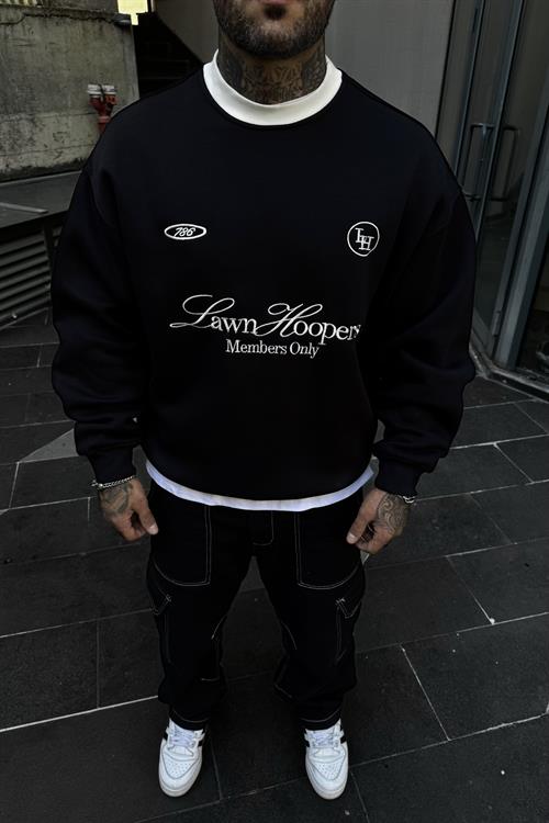 Lawn hoopers oversize sweatshirt