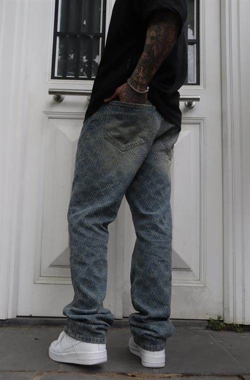 Lazer kesim baggy pantolon