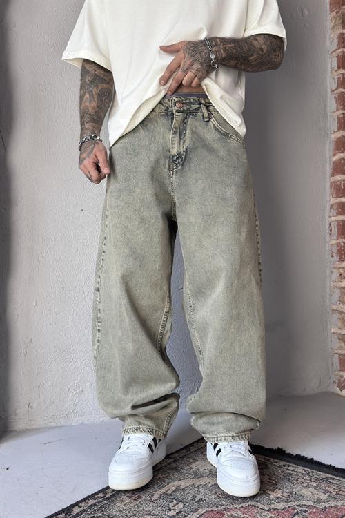 Loose Fade Stone Pantolon