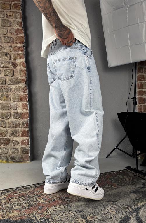 Loose fit straight pantolon