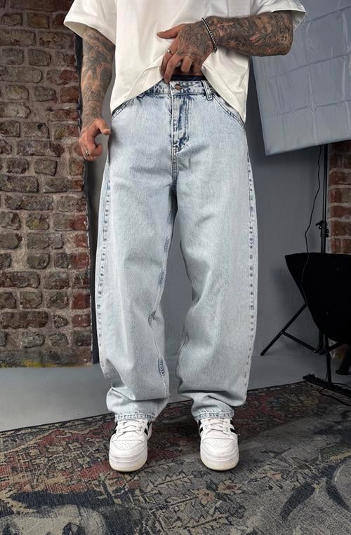 Loose fit straight pantolon