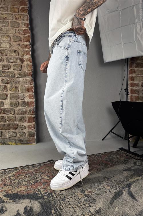 Loose fit straight pantolon