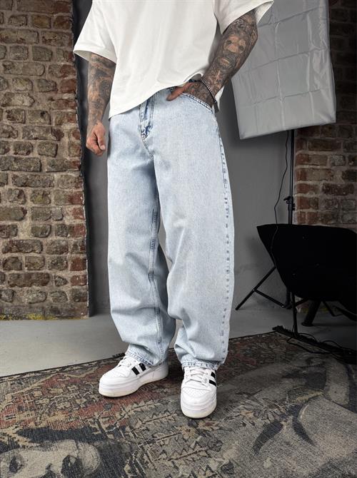 Loose fit straight pantolon